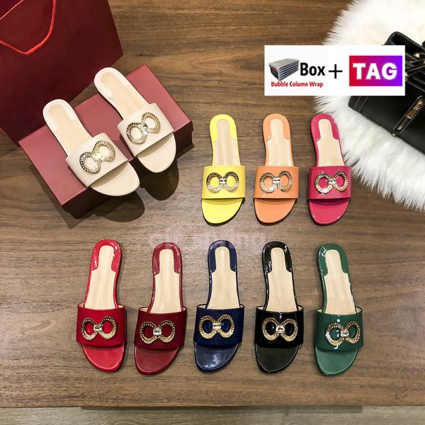 with box womens fashion sandals crystal embellished slide slippers luxury designer women outdoor casual shoes size 35-42, Black
with box womens fashion sandals crystal embellished slide slippers luxury designer women outdoor casual shoes size 35-42, Black