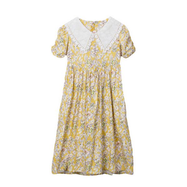 girl's dresses floral kids dress new girls summer dress lace collar teen children cotton dresses korean baby clothes princess puff slee, Red;yellow
girl's dresses floral kids dress new girls summer dress lace collar teen children cotton dresses korean baby clothes princess puff slee, Red;yellow
