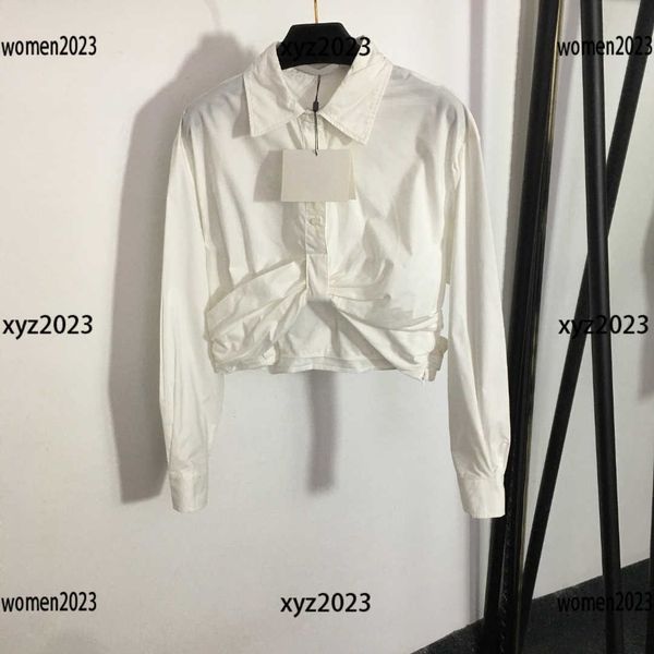 designer blouse fashion brand womens clothes short waistband with exposed navel short sleeved shirt size s-l new arrivals april08, White
designer blouse fashion brand womens clothes short waistband with exposed navel short sleeved shirt size s-l new arrivals april08, White