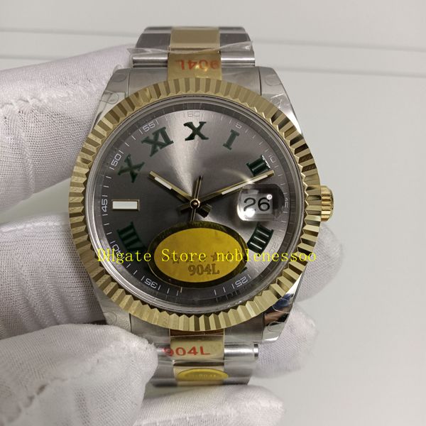 15 color real p 41mm 904l watches men sapphire glass luminous wimbledon gold steel two-tone v12 men's cal.3235 movement automatic mecha, Slivery;brown
15 color real p 41mm 904l watches men sapphire glass luminous wimbledon gold steel two-tone v12 men's cal.3235 movement automatic mecha, Slivery;brown