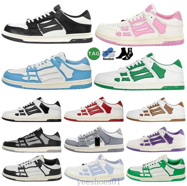 shoes designer skel low men women bones hi leather sneakers luxury skeleton blue red black green gray pink couple mens womens retro sneaker
shoes designer skel low men women bones hi leather sneakers luxury skeleton blue red black green gray pink couple mens womens retro sneaker