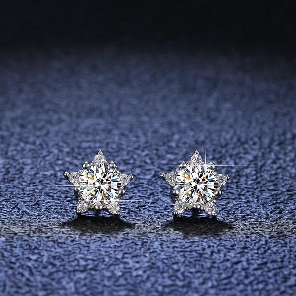 stud quke real diamond star stud earrings 0.5ct d color vvs1 pure 925 sterling silver for women wedding fine jewelry ea012 230410, Golden;silver
stud quke real diamond star stud earrings 0.5ct d color vvs1 pure 925 sterling silver for women wedding fine jewelry ea012 230410, Golden;silver