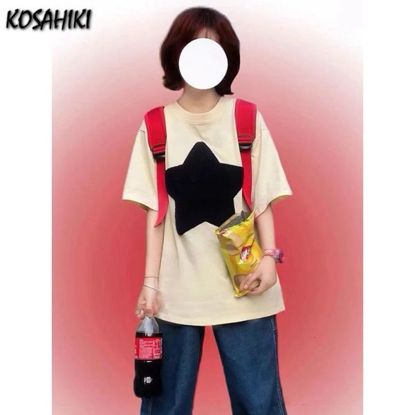 women's t-shirt kosahiki fairy grunge t-shirts women star print graphic t shirts y2k aesthetic cotton tee shirts japanese kawaii tshir, White
women's t-shirt kosahiki fairy grunge t-shirts women star print graphic t shirts y2k aesthetic cotton tee shirts japanese kawaii tshir, White