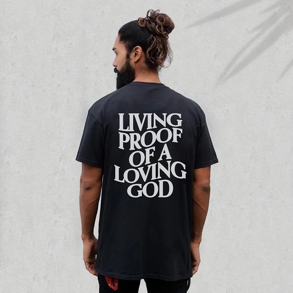 men's tshirts men women summer living proof of a loving god print y2k tshirt christian cross jesus short sleeved tees loose cotton 2304, White;black
men's tshirts men women summer living proof of a loving god print y2k tshirt christian cross jesus short sleeved tees loose cotton 2304, White;black