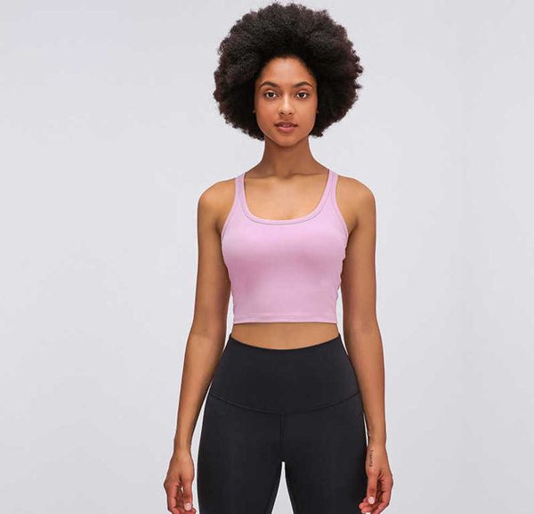 lu-117 yoga vest women sports bra underwear gym workout running push-up athletic shocks proof crop tank solid fitness clothing, Gray
lu-117 yoga vest women sports bra underwear gym workout running push-up athletic shocks proof crop tank solid fitness clothing, Gray