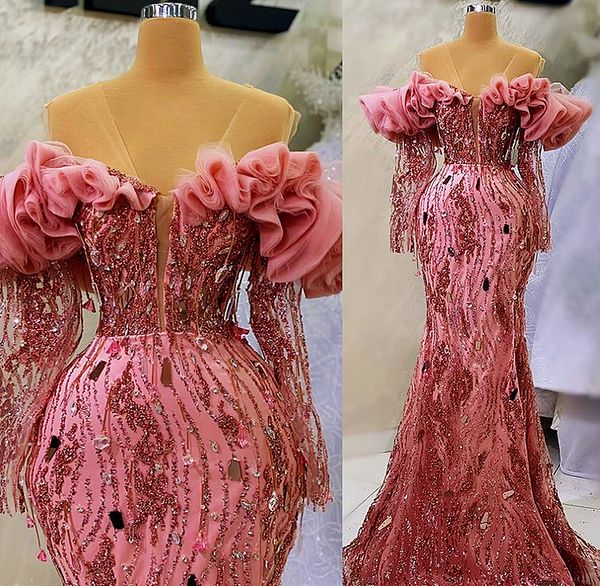 2023 april aso ebi pink mermaid prom dress crystals beaded evening formal party second reception birthday engagement gowns dresses robe de s, Black
2023 april aso ebi pink mermaid prom dress crystals beaded evening formal party second reception birthday engagement gowns dresses robe de s, Black