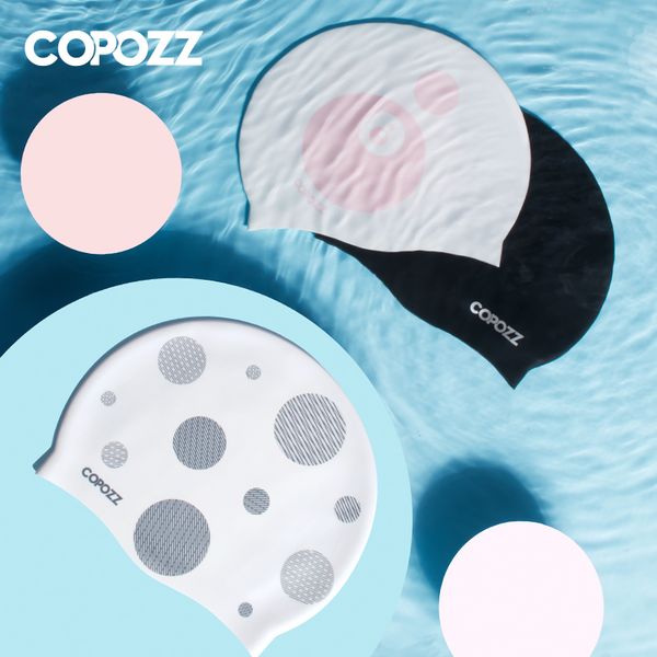 swimming caps copozz elastic silicon rubber waterproof protect ears long hair sports swim pool hat size cap for men women adults 230411
swimming caps copozz elastic silicon rubber waterproof protect ears long hair sports swim pool hat size cap for men women adults 230411