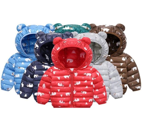 winter baby lightweight thick cotton padded girls jacket hooded newborn outwear printed bear cartoon girl boy clothes puffer coat9635146, Blue;gray
winter baby lightweight thick cotton padded girls jacket hooded newborn outwear printed bear cartoon girl boy clothes puffer coat9635146, Blue;gray