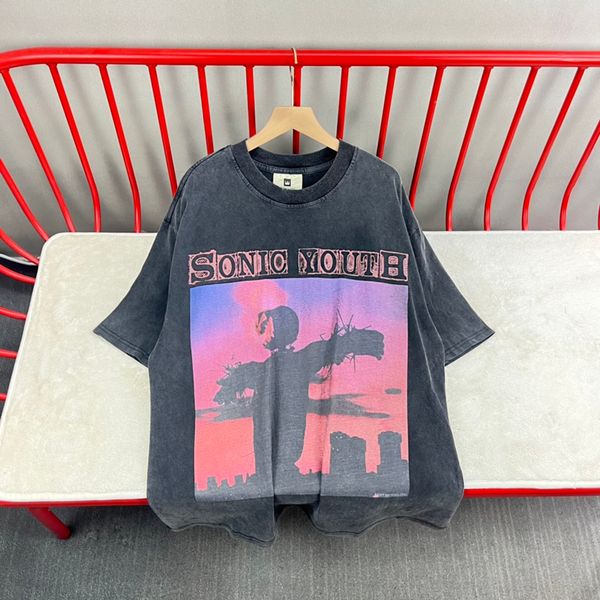 23ss summer men cotton tee washed black t shirt vintage fashion skateboard streetwear tshirt, Black;brown
23ss summer men cotton tee washed black t shirt vintage fashion skateboard streetwear tshirt, Black;brown