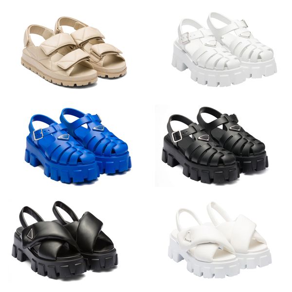 sandals designer woman sandals monolith rubber sandal slippers luxury summer buckle strap patent leather slides classics wide solid loafers, Black
sandals designer woman sandals monolith rubber sandal slippers luxury summer buckle strap patent leather slides classics wide solid loafers, Black