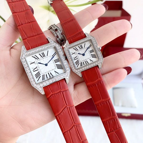 luxury women girls watch quartz automatic mechanical movement 32mm the latest classic square leather waterproof fashion cost-effective watch, Slivery;golden
luxury women girls watch quartz automatic mechanical movement 32mm the latest classic square leather waterproof fashion cost-effective watch, Slivery;golden