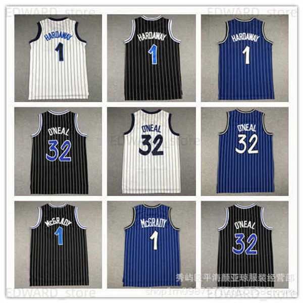 diy tees polos embroidered basketball jersey magic 1 mcgrady hardaway 32 o'neal basketball jersey t230411, Black
diy tees polos embroidered basketball jersey magic 1 mcgrady hardaway 32 o'neal basketball jersey t230411, Black