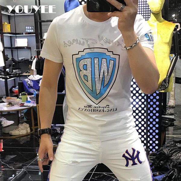 men's tshirts casual tshirt letter drill short sleeve summer brand design cotton tees man clothing 4xl 230411, White;black
men's tshirts casual tshirt letter drill short sleeve summer brand design cotton tees man clothing 4xl 230411, White;black