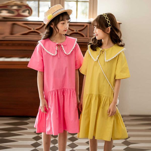 girl's dresses 100% pure cotton girls summer clothing 2022 new teenage girls lace patchwork dress sweet kids casual dresses for girls #, Red;yellow
girl's dresses 100% pure cotton girls summer clothing 2022 new teenage girls lace patchwork dress sweet kids casual dresses for girls #, Red;yellow