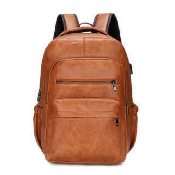 backpack men's korean pu leather student backpack multi functional waterproof outdoor computer backpack 230411
backpack men's korean pu leather student backpack multi functional waterproof outdoor computer backpack 230411