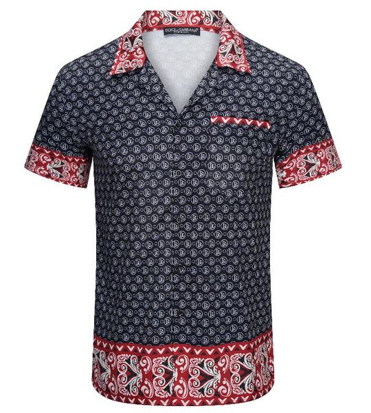 beabandanna print men's casual shirts short sleeve dots man designer shirt women, White;black
beabandanna print men's casual shirts short sleeve dots man designer shirt women, White;black