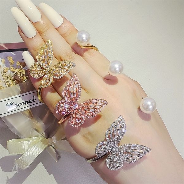 charm bracelets 2023 luxury rose gold silver color butterfly bracelet bangle for women open party gift jewelry wholesale s6272 230410, Golden;silver
charm bracelets 2023 luxury rose gold silver color butterfly bracelet bangle for women open party gift jewelry wholesale s6272 230410, Golden;silver