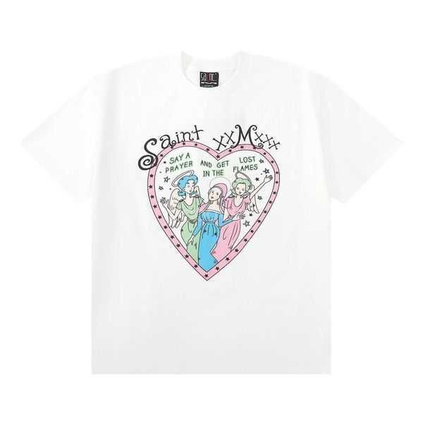 men's tshirts frog drift streetwear vintage graphics printing saint michael oversized loose summer tee t shirt for men women os7f, White;black
men's tshirts frog drift streetwear vintage graphics printing saint michael oversized loose summer tee t shirt for men women os7f, White;black