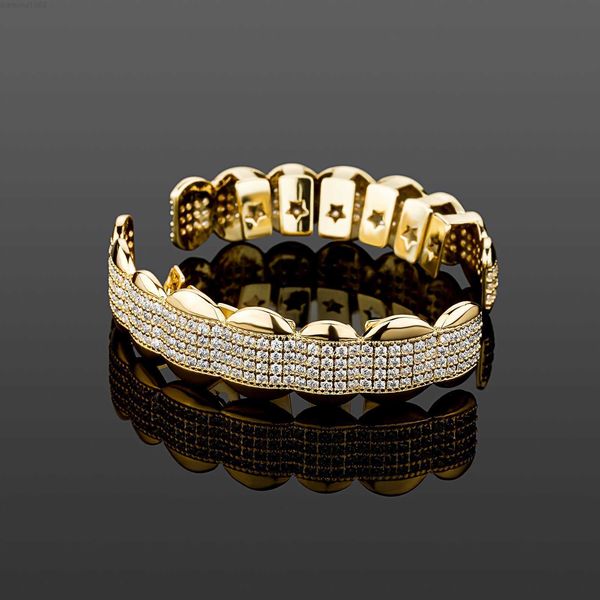 Custom Fashion Hip Hop 10k 14k 18k Gold Vvs Hand Set Iced Out Moissanite Round Diamond Punk Grillz for Teeth
Custom Fashion Hip Hop 10k 14k 18k Gold Vvs Hand Set Iced Out Moissanite Round Diamond Punk Grillz for Teeth