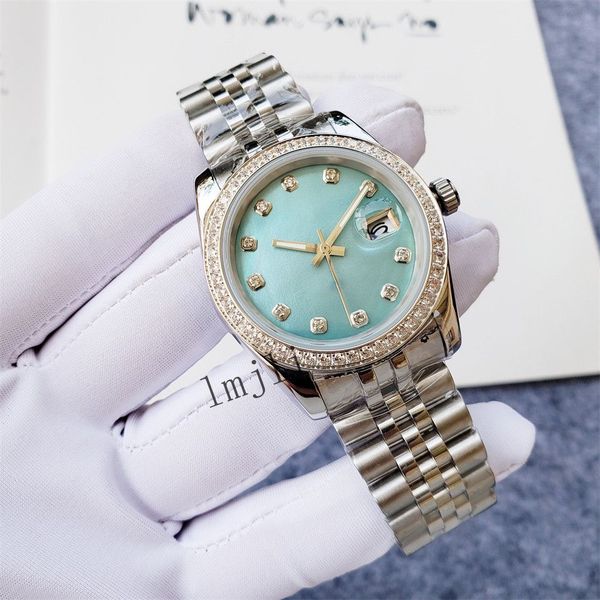 watch ladies for women stainless steel strap classics wristwatch diamond womens 36mm automatic orologio di lusso, Slivery;golden
watch ladies for women stainless steel strap classics wristwatch diamond womens 36mm automatic orologio di lusso, Slivery;golden