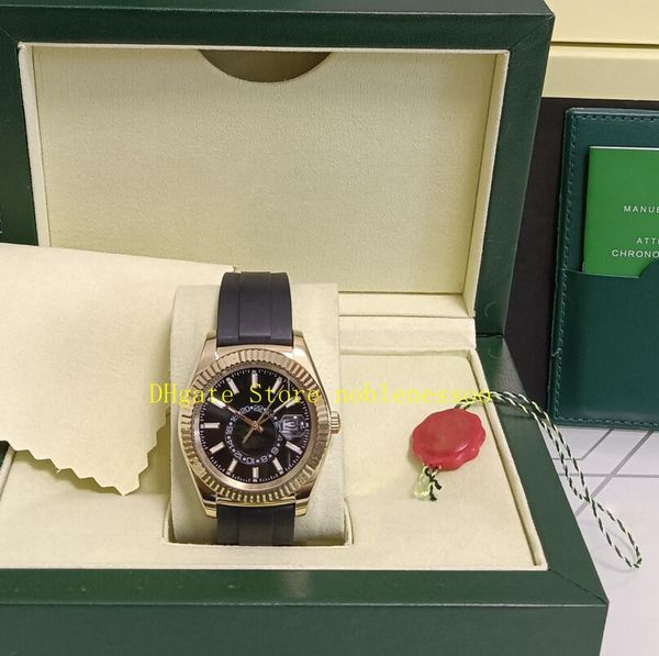 12 style real p with box mechanical watches new model men 42mm yellow gold black dial rubber bracelet asia 2813 movement automatic watch, Slivery;brown
12 style real p with box mechanical watches new model men 42mm yellow gold black dial rubber bracelet asia 2813 movement automatic watch, Slivery;brown