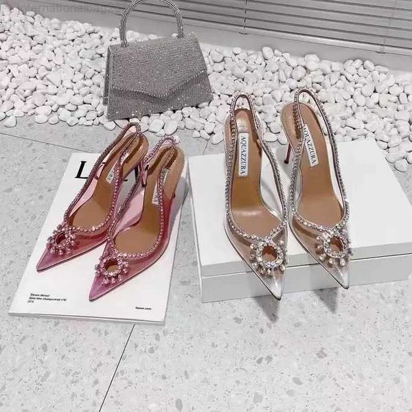 aquazzura designers heels womens sandals heels crysta buckle lucency wedding dress shoes heel back strap 100% leather sole sandal 35-42, Black
aquazzura designers heels womens sandals heels crysta buckle lucency wedding dress shoes heel back strap 100% leather sole sandal 35-42, Black