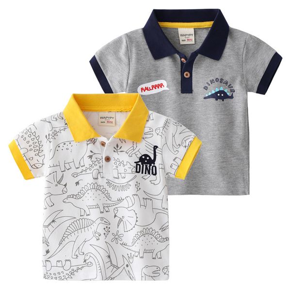 t shirts dinosaur boys polo tshirt cotton toddler quality summer children tee fashion shirt kids clothes 230411, Blue
t shirts dinosaur boys polo tshirt cotton toddler quality summer children tee fashion shirt kids clothes 230411, Blue