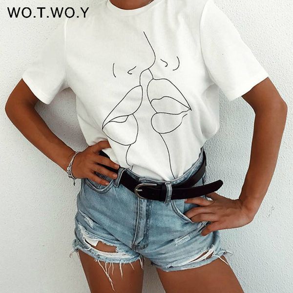 women's t-shirt wotwoy summer cute print graphic t-shirts women casual cotton basic white tee shirt female loose harajuku y2k goth 230
women's t-shirt wotwoy summer cute print graphic t-shirts women casual cotton basic white tee shirt female loose harajuku y2k goth 230
