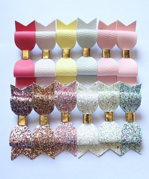 24 pcs double hair bow prince cute kids girl hairpins faux glitter felt litchi stria baby pu leather hair grip stripe gold clip ba3083451, Slivery;white
24 pcs double hair bow prince cute kids girl hairpins faux glitter felt litchi stria baby pu leather hair grip stripe gold clip ba3083451, Slivery;white