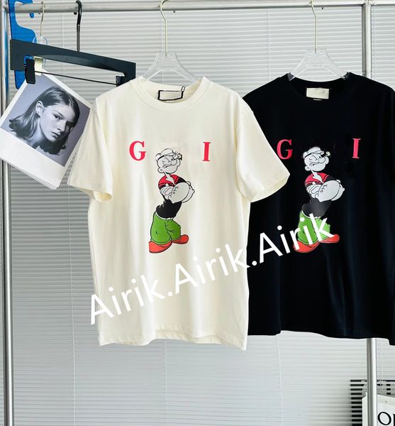 2023 new mens womens designer t-shirts printed fashion man t-shirt cotton casual tees short sleeve luxury hip hop streetwear tshirts s-xl ai, Black;brown
2023 new mens womens designer t-shirts printed fashion man t-shirt cotton casual tees short sleeve luxury hip hop streetwear tshirts s-xl ai, Black;brown