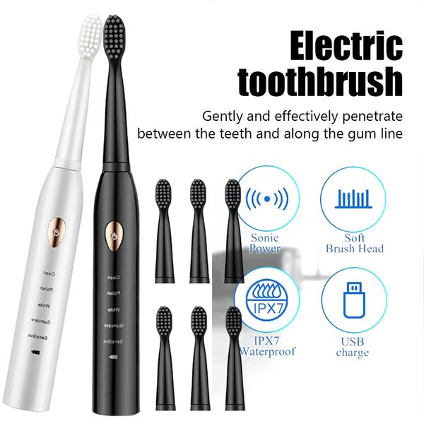 toothbrush electric sonic toothbrush usb charge rechargeable waterproof electronic tooth 8 brushes replacement heads 230411
toothbrush electric sonic toothbrush usb charge rechargeable waterproof electronic tooth 8 brushes replacement heads 230411
