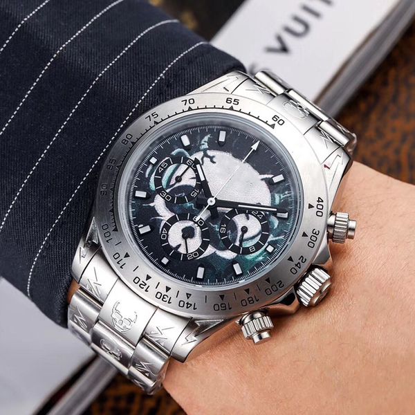 vintage watch luxury mens skeleton silver case watches quartz chronograph function sapphire glass tona stainless steel strap male swatch, Slivery;brown
vintage watch luxury mens skeleton silver case watches quartz chronograph function sapphire glass tona stainless steel strap male swatch, Slivery;brown