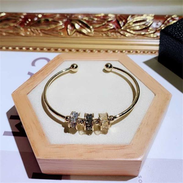 fashion design jewelry new japanese and bracelet tri color zircon ring temperament open handpiece for women s00273, Silver
fashion design jewelry new japanese and bracelet tri color zircon ring temperament open handpiece for women s00273, Silver