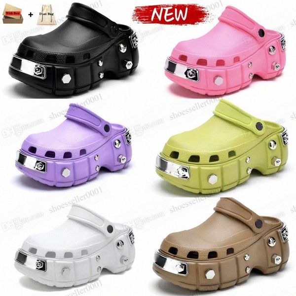 designer paris hard croc sandals punk style rubber rivet black white rose red special slipper for men women sandals beach casual foam shoes
designer paris hard croc sandals punk style rubber rivet black white rose red special slipper for men women sandals beach casual foam shoes