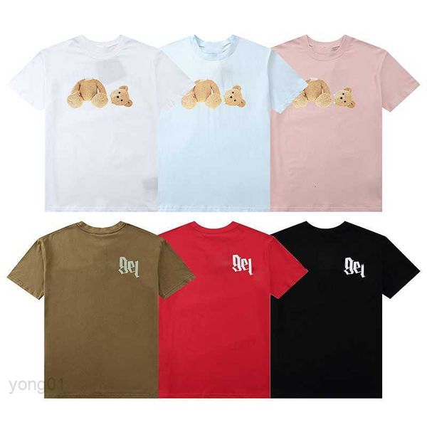 mens tshirt designer oversized t shirt plams bear maglietta womens breathable cotton oversize sweat tee for summer, White;black
mens tshirt designer oversized t shirt plams bear maglietta womens breathable cotton oversize sweat tee for summer, White;black