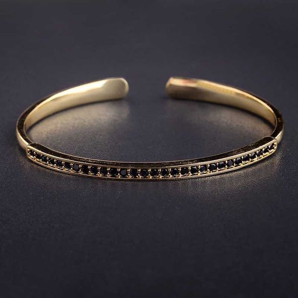 bangle micro-inlaid zircon copper bracelet bangles luxury gold color cuff bracelet for women cuff bangles jewelry gift girls dropshipp w0410, Black
bangle micro-inlaid zircon copper bracelet bangles luxury gold color cuff bracelet for women cuff bangles jewelry gift girls dropshipp w0410, Black