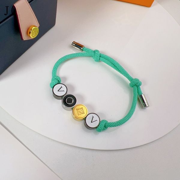 bracelet jewelry designer luxury brand womens tennis rope green fashion charm mens own v shaped pattern logo, Golden;silver
bracelet jewelry designer luxury brand womens tennis rope green fashion charm mens own v shaped pattern logo, Golden;silver