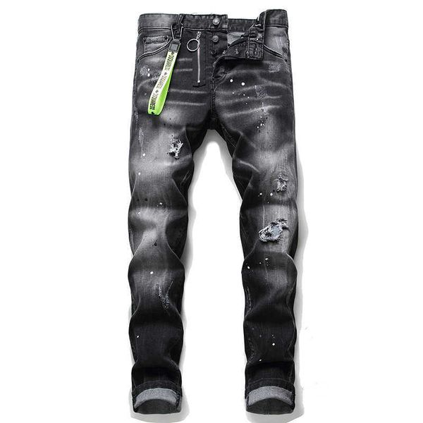 mens pants jeans men ripped patched badge painted jeans straight slim fit hip hop casual denim jean for man broken holes boys y23, Blue
mens pants jeans men ripped patched badge painted jeans straight slim fit hip hop casual denim jean for man broken holes boys y23, Blue