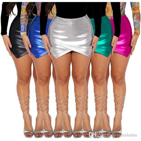 new women dresses pantskirt fashion solid color elastic gold stamped zipper cross shorts and skirts, White;black
new women dresses pantskirt fashion solid color elastic gold stamped zipper cross shorts and skirts, White;black