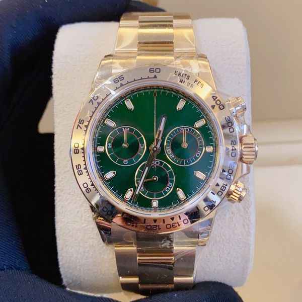 

Luxury men's watch 40mm U1 automatic mechanical gold sapphire crystal designer watch 904L stainless steel panda dial Montre De Luxe watches dhgates watch jason 007 lb