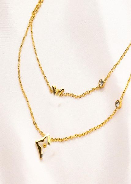 never fading 18k gold plated luxury brand designer pendants necklaces crystal stainless steel letter choker pendant necklace chain1651442, Silver
never fading 18k gold plated luxury brand designer pendants necklaces crystal stainless steel letter choker pendant necklace chain1651442, Silver