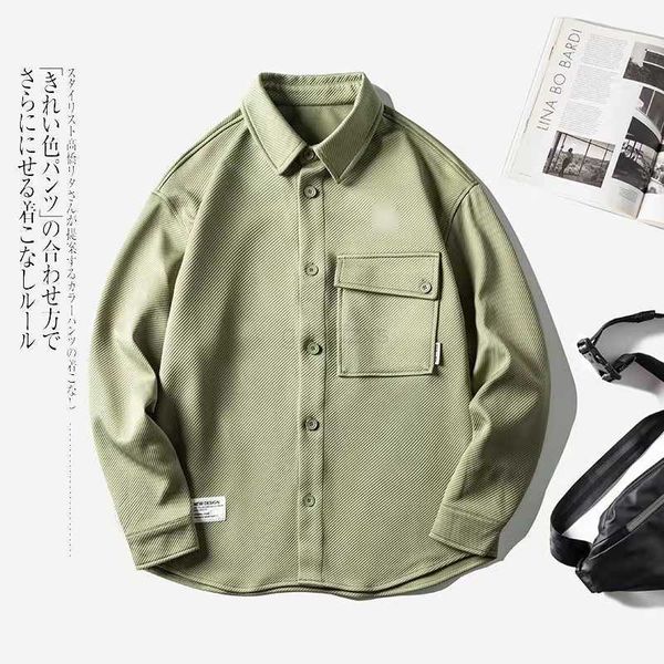 men's jackets 2023 new twill polo shirt autumn casual long sleeve jacket coat fashion versatile loose casual8ue1, Black;brown
men's jackets 2023 new twill polo shirt autumn casual long sleeve jacket coat fashion versatile loose casual8ue1, Black;brown