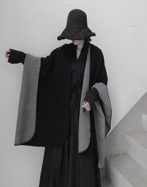 women celebrity cashmere black white doublesided shawl pluvial multifunction scarf classic design cool simple cloak warm thick sh3107933, Blue;gray
women celebrity cashmere black white doublesided shawl pluvial multifunction scarf classic design cool simple cloak warm thick sh3107933, Blue;gray