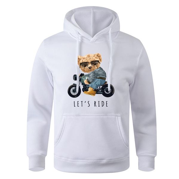 gentleman teddy bear in a vintage motorcycle mens hoodies hip hop street pullover o-neck fashion hoody cartoons loose sweatshirt, Black
gentleman teddy bear in a vintage motorcycle mens hoodies hip hop street pullover o-neck fashion hoody cartoons loose sweatshirt, Black