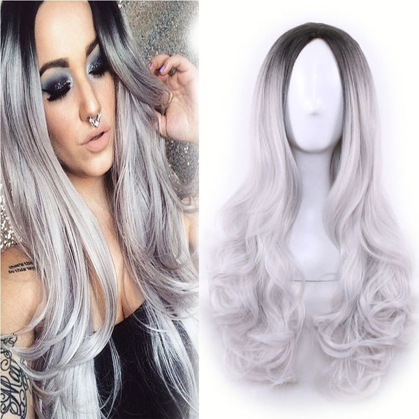 middle hairline wavy costume wigs woodfestival synthetic long carnival wig cosplay blonde pink 8 colors, Black
middle hairline wavy costume wigs woodfestival synthetic long carnival wig cosplay blonde pink 8 colors, Black
