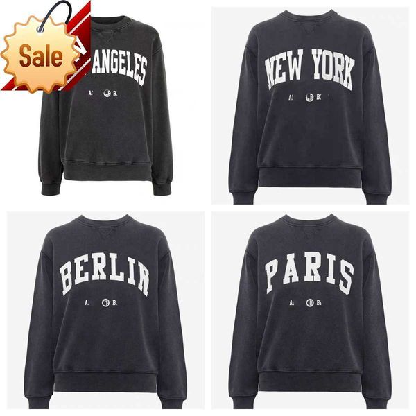 anin university city sweatshirt women designer pullover bing new letter burst print sweater printed wash round neck cotton hoodieesse, Black
anin university city sweatshirt women designer pullover bing new letter burst print sweater printed wash round neck cotton hoodieesse, Black