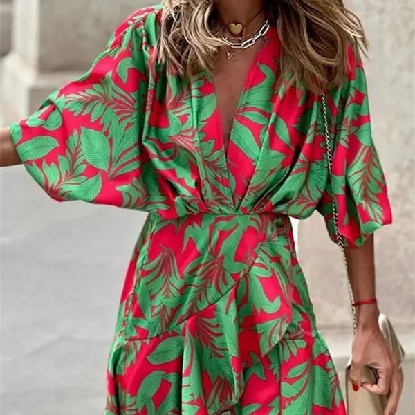 casual dresses spring irregular mini womens fashion printing bohemian style vacation sun bat sleeve ruffled 230410, Black;gray
casual dresses spring irregular mini womens fashion printing bohemian style vacation sun bat sleeve ruffled 230410, Black;gray