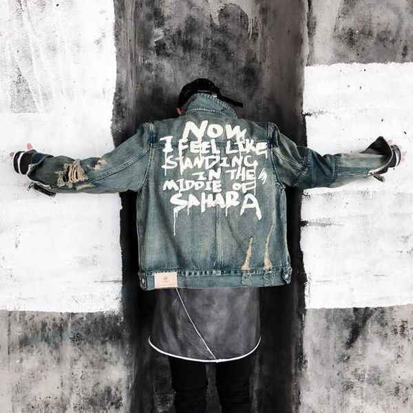 mens jackets high street letter print old damaged hole denim men women loose coat asian sizexokbxokb, Black;brown
mens jackets high street letter print old damaged hole denim men women loose coat asian sizexokbxokb, Black;brown