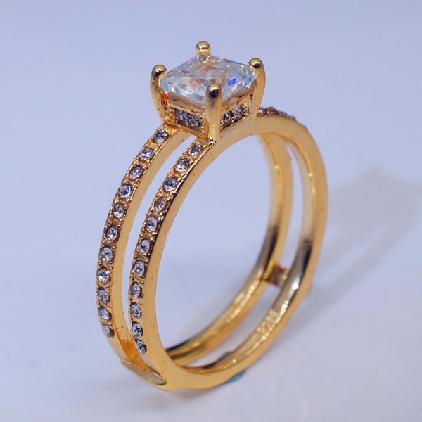 14k gold double diamond crown ring diamond princess engagement rings for womens ladies fashion jewelry, Golden;silver
14k gold double diamond crown ring diamond princess engagement rings for womens ladies fashion jewelry, Golden;silver
