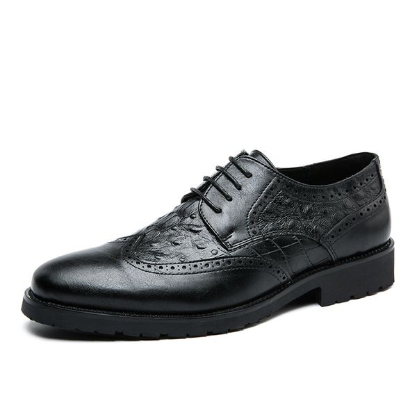 new men suit shoes party men's dress shoes italian leather zapatos hombre formal shoes men office sapatos social masculino boots, Black
new men suit shoes party men's dress shoes italian leather zapatos hombre formal shoes men office sapatos social masculino boots, Black